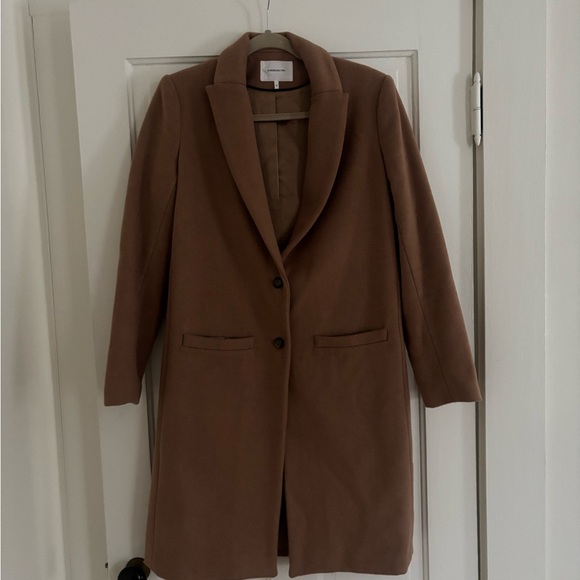 Emerson Fry Tailored Wool Cashmere Coat - Picture 2 of 3